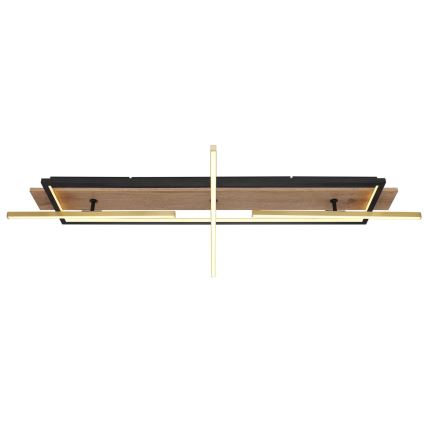 Globo 67296D2 - LED griestu gaismeklis BEATRIX LED/48W/230V 60,5x100 cm brūns