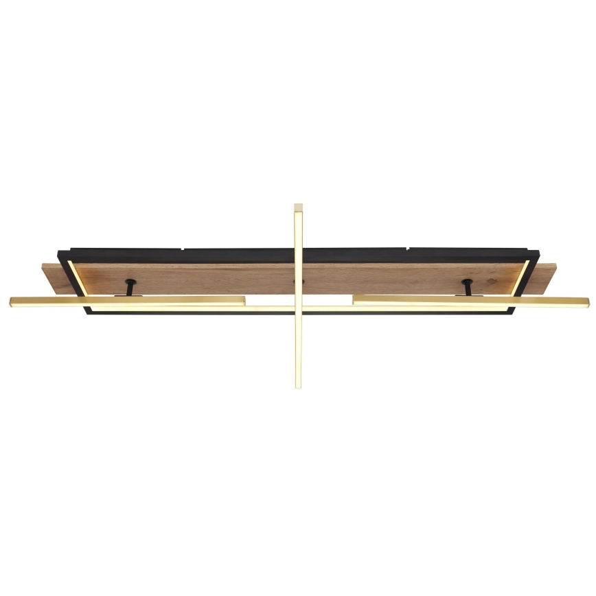 Globo 67296D2 - LED griestu gaismeklis BEATRIX LED/48W/230V 60,5x100 cm brūns
