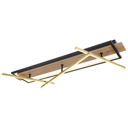 Globo 67296D2 - LED griestu gaismeklis BEATRIX LED/48W/230V 60,5x100 cm brūns