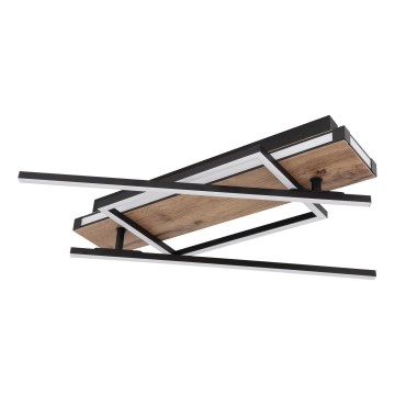 Globo 67299D3 - LED griestu gaismeklis COLLI LED/40W/230V 88x120 cm bēšs/melns