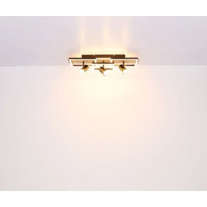Globo - LED griestu gaismeklis LED/48W/230V + 3xGU10/5W 3000K 27x72 cm