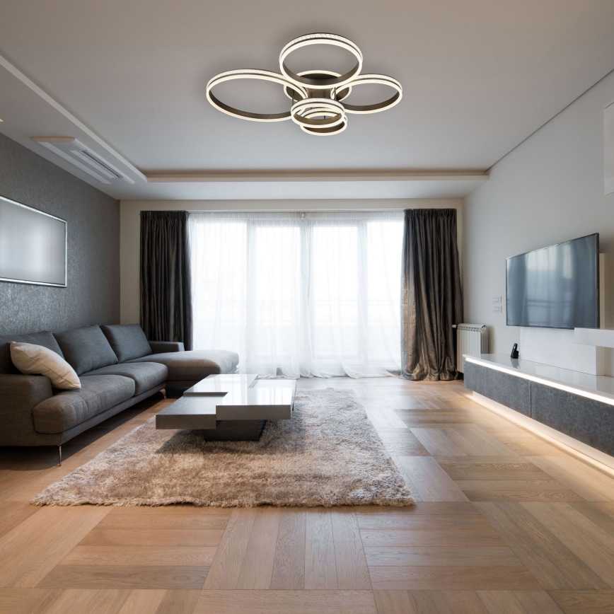 Globo - LED Aptumšojama griestu lampa LED/120W/230V 2700K-6000K + tālvadības pults
