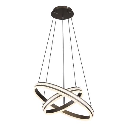Globo - LED Aptumšojama lustra ar auklu LED/60W/230V 2700K-6000K + tālvadības pults
