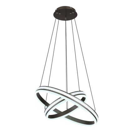 Globo - LED Aptumšojama lustra ar auklu LED/60W/230V 2700K-6000K + tālvadības pults