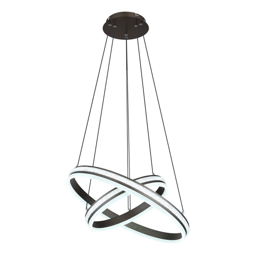 Globo - LED Aptumšojama lustra ar auklu LED/60W/230V 2700K-6000K + tālvadības pults