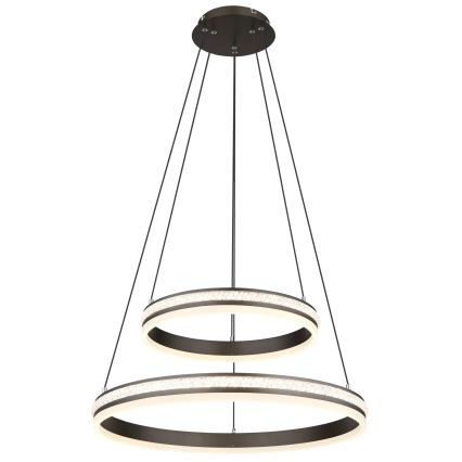 Globo - LED Aptumšojama lustra ar auklu LED/60W/230V 2700K-6000K + tālvadības pults