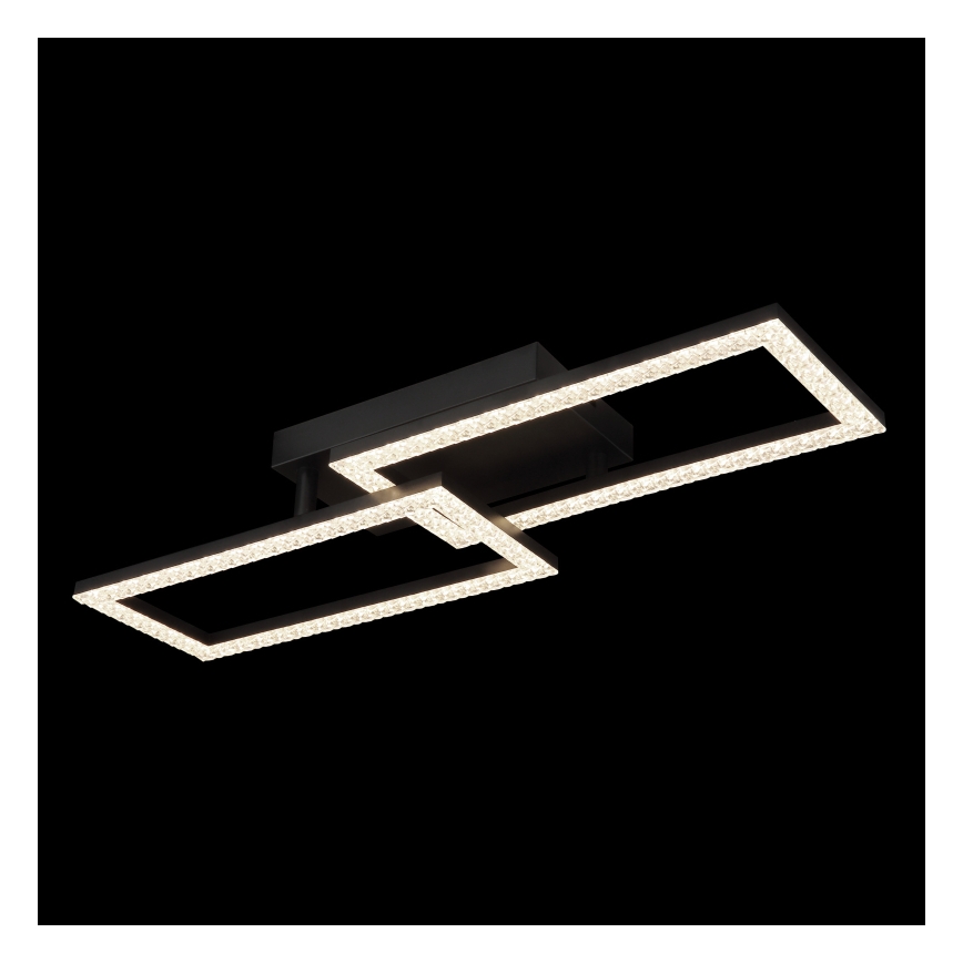 Globo - LED Griestu lampa LED/20W/230V 4000K melna