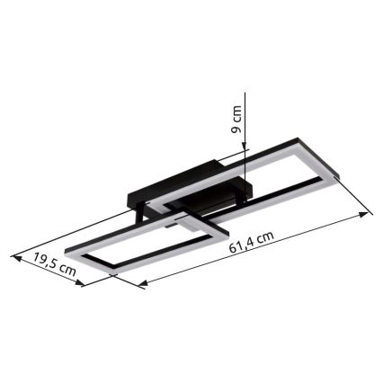 Globo - LED Griestu lampa LED/20W/230V