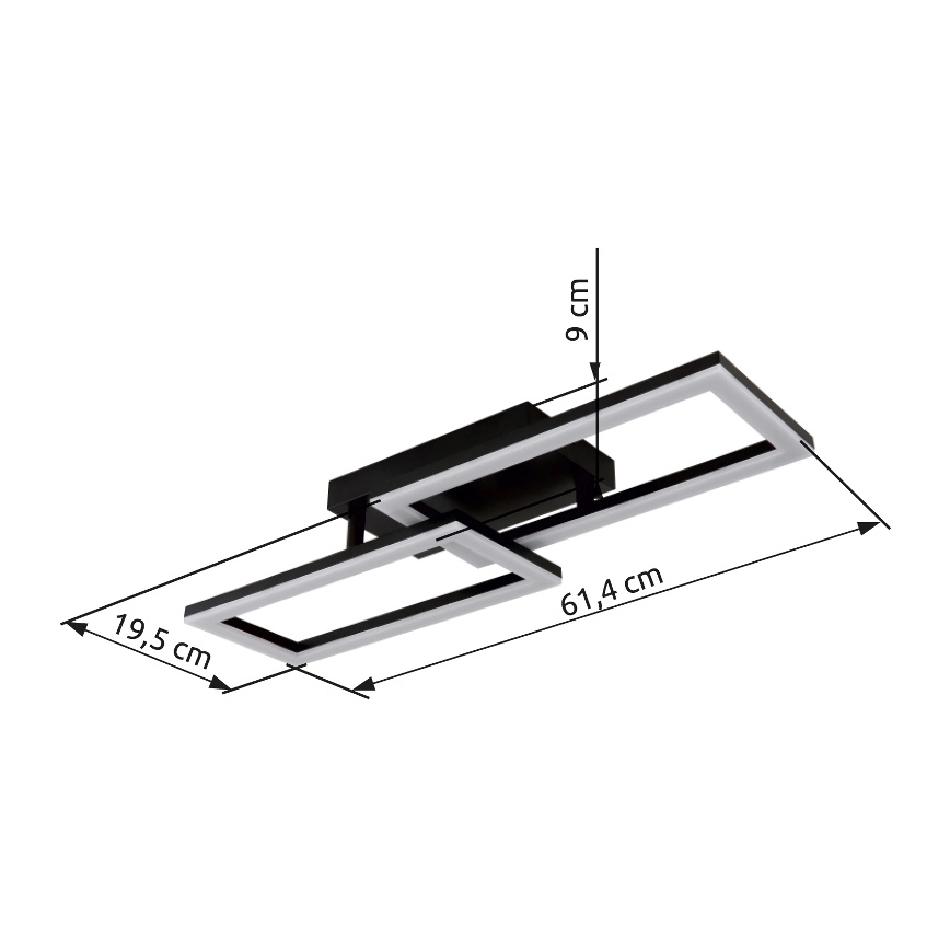 Globo - LED Griestu lampa LED/20W/230V