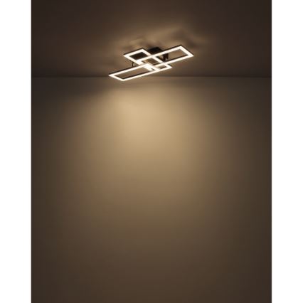 Globo - LED Griestu lampa LED/24W/230V 4000K melna