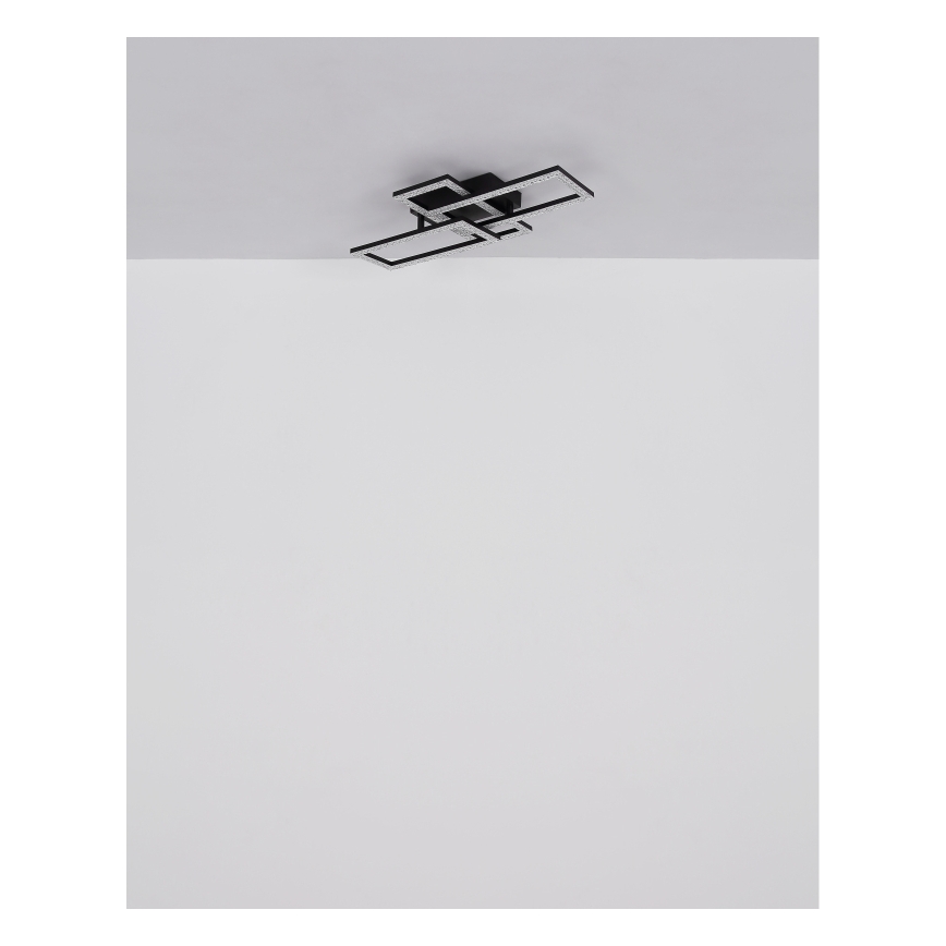 Globo - LED Griestu lampa LED/24W/230V 4000K melna