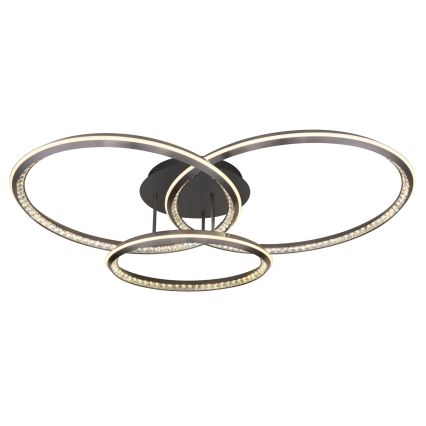 Globo - LED regulējama griestu lampa LED/72W/230V 2700-6000K 109,5x80,5 cm + tālvadības pults
