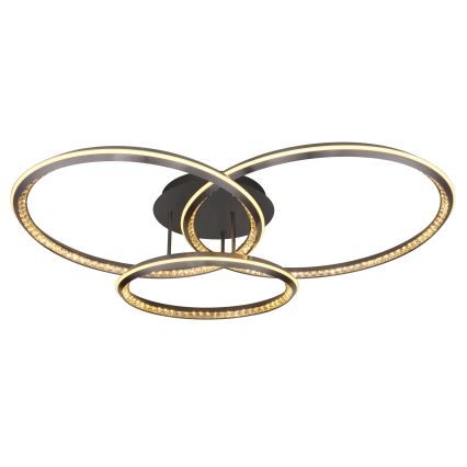 Globo - LED regulējama griestu lampa LED/72W/230V 2700-6000K 109,5x80,5 cm + tālvadības pults
