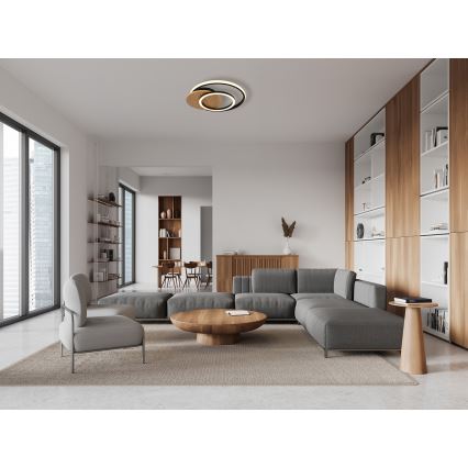 Globo - LED Griestu lampa LED/24W/230V melna