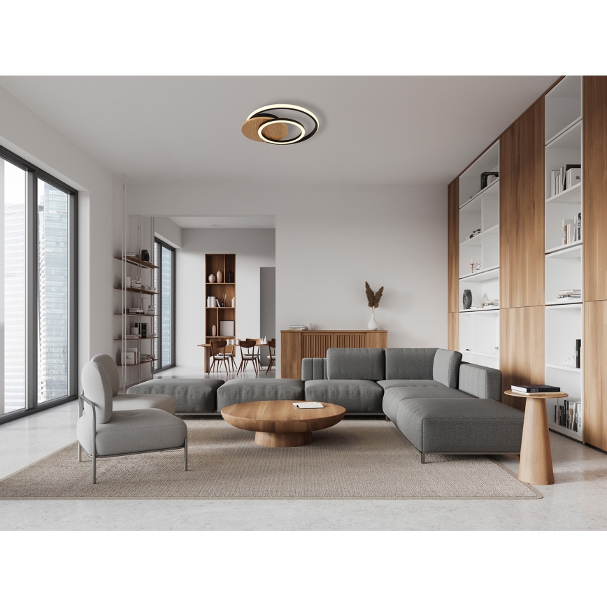 Globo - LED Griestu lampa LED/24W/230V melna