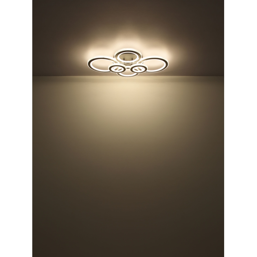 Globo - LED regulējams griestu gaismeklis LED/60W/230V 2700-6000K 56x78 cm antracīts + tālvadības pults