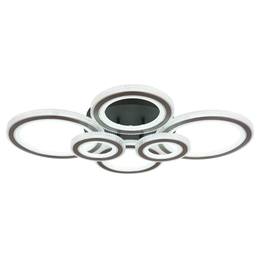 Globo - LED regulējams griestu gaismeklis LED/60W/230V 2700-6000K 56x78 cm antracīts + tālvadības pults