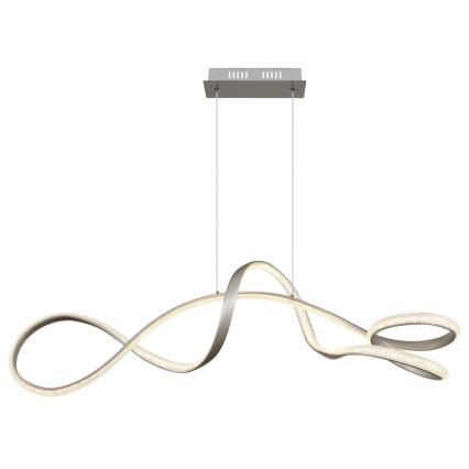 Globo - LED Lustra ar auklu LED/40W/230V matēts hroms