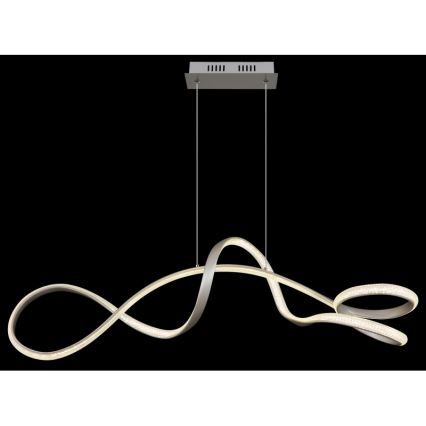 Globo - LED Lustra ar auklu LED/40W/230V matēts hroms