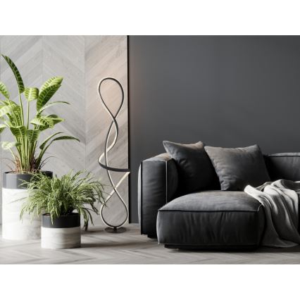Globo - LED Grīdas stāvlampa LED/36W/230V melna