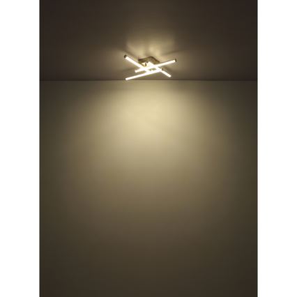 Globo - LED Griestu lampa LED/12W/230V 3000K melna
