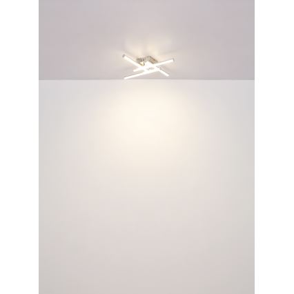 Globo - LED Griestu lampa LED/24W/230V 4000K matēts hroms
