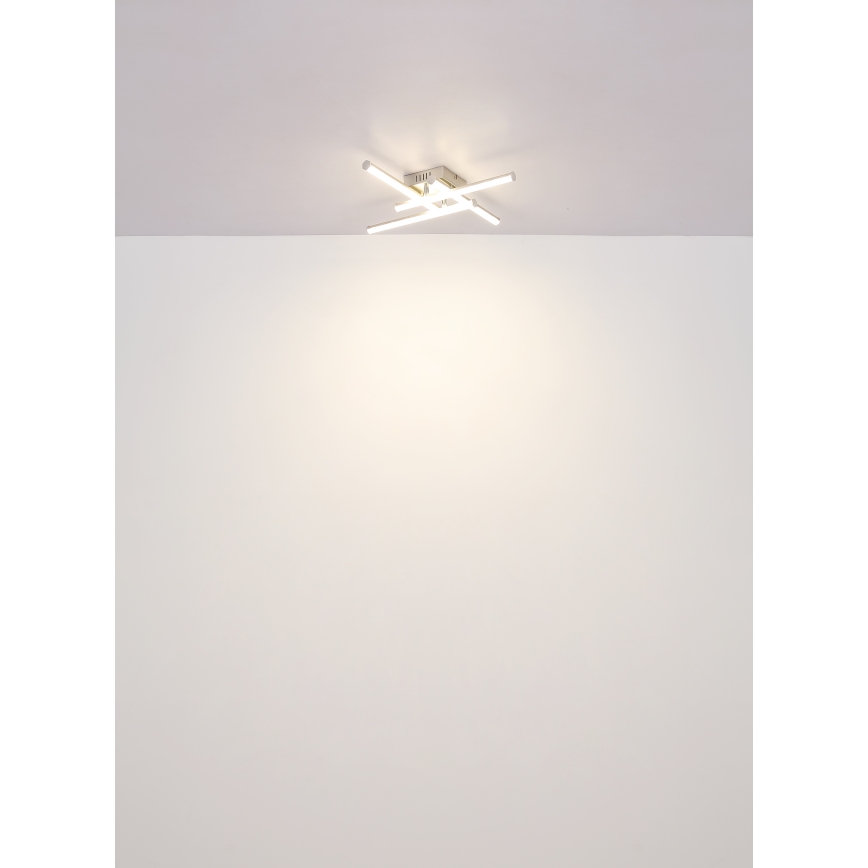 Globo - LED Griestu lampa LED/24W/230V 4000K matēts hroms