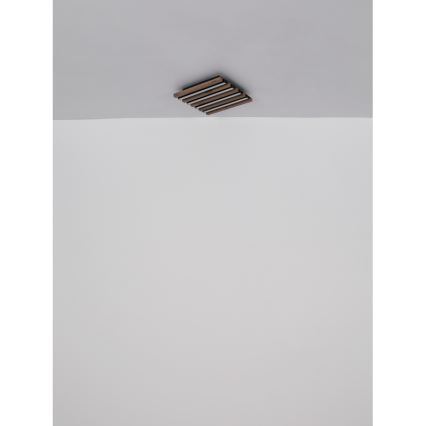 Globo - LED Griestu lampa LED/30W/230V 3000K 80x20 cm koks