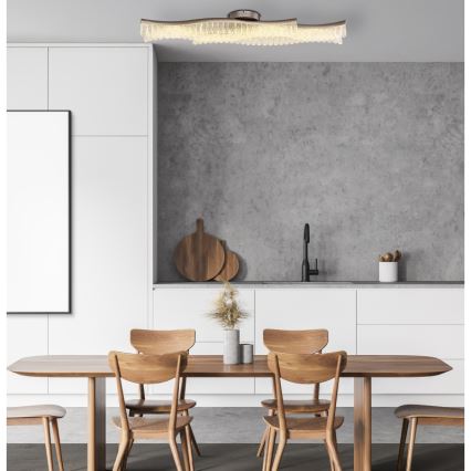 Globo - LED Griestu lampa LED/35W/230V 3200K 18x108 cm matēts hroms