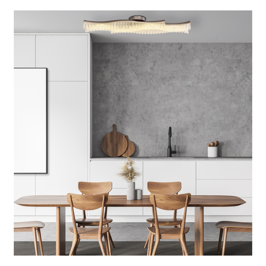Globo - LED Griestu lampa LED/35W/230V 3200K 18x108 cm matēts hroms