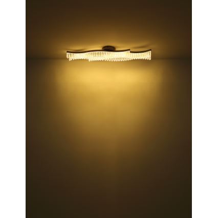 Globo - LED Griestu lampa LED/35W/230V 3200K 18x108 cm zelta