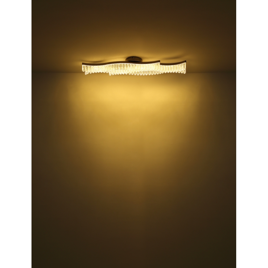 Globo - LED Griestu lampa LED/35W/230V 3200K 18x108 cm zelta