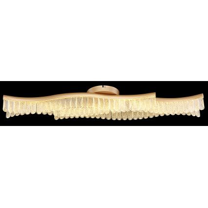Globo - LED Griestu lampa LED/35W/230V 3200K 18x108 cm zelta