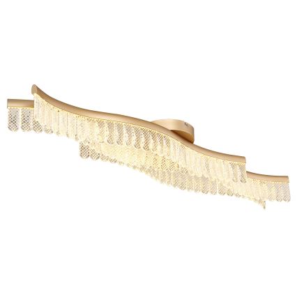 Globo - LED Griestu lampa LED/35W/230V 3200K 18x108 cm zelta