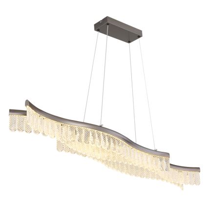 Globo - LED Lustra ar auklu LED/35W/230V 3200K matēts hroms