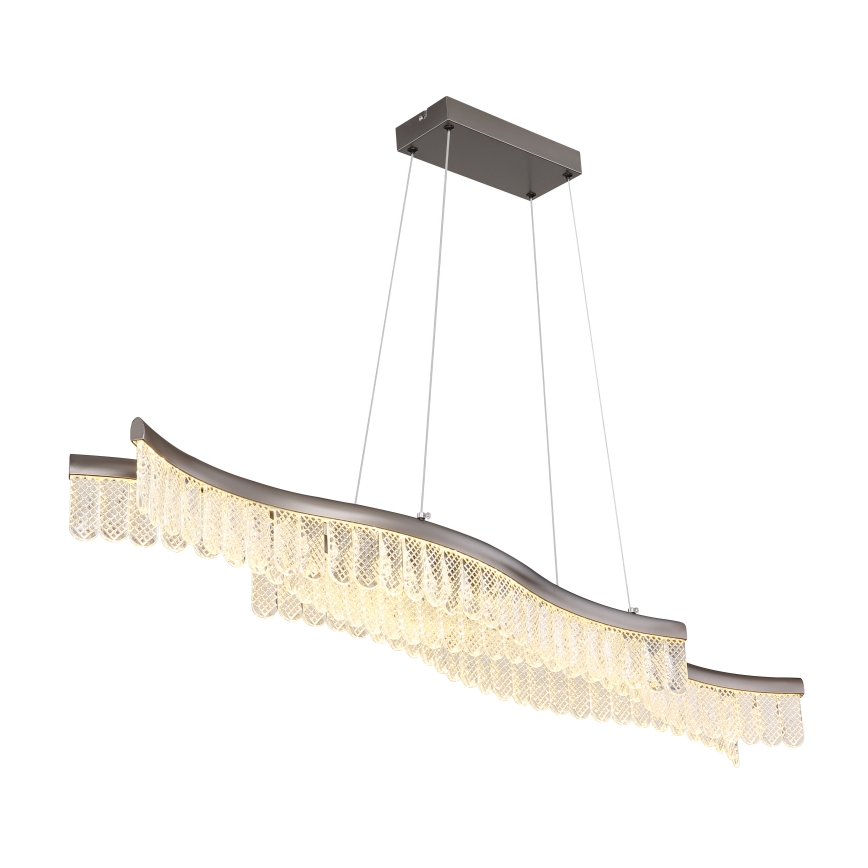 Globo - LED Lustra ar auklu LED/35W/230V 3200K matēts hroms