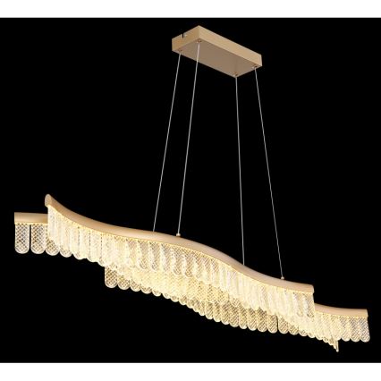 Globo - LED Lustra ar auklu LED/35W/230V 3200K zelta