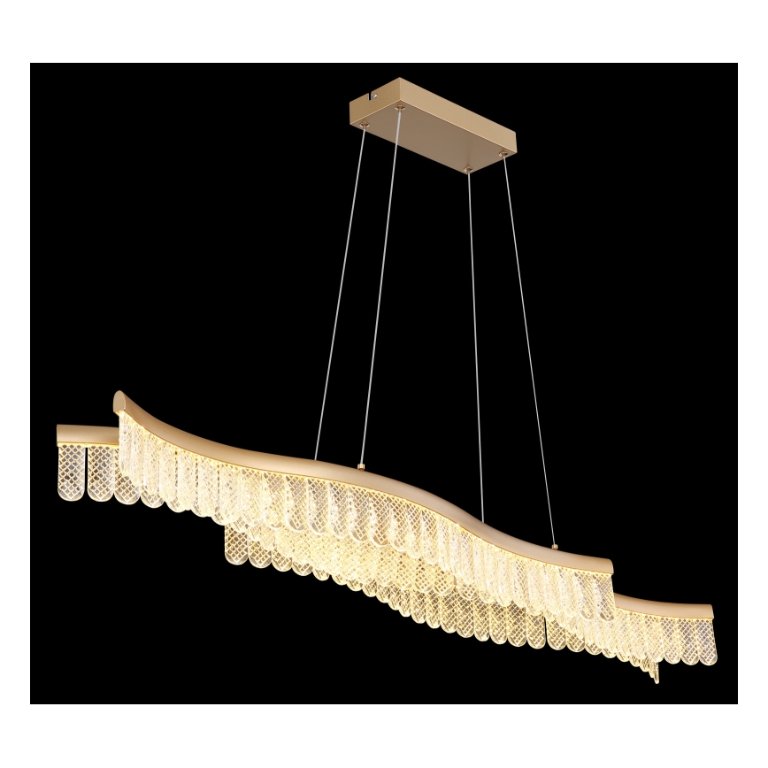 Globo - LED Lustra ar auklu LED/35W/230V 3200K zelta