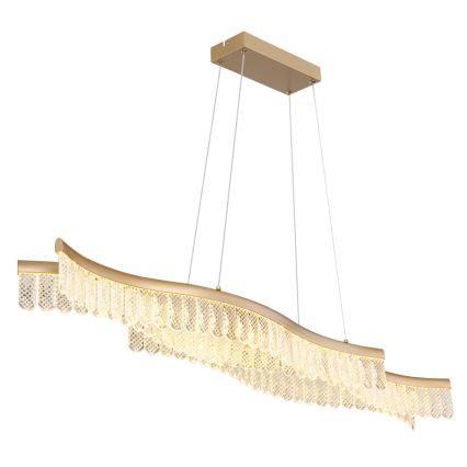 Globo - LED Lustra ar auklu LED/35W/230V 3200K zelta
