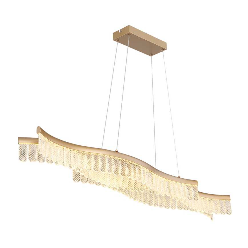 Globo - LED Lustra ar auklu LED/35W/230V 3200K zelta