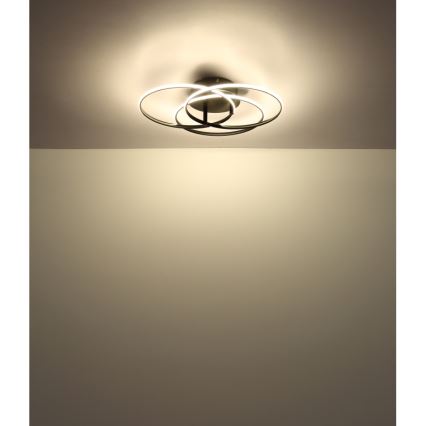Globo - LED Griestu lampa LED/40W/230V 4000K d. 45,6 cm melna