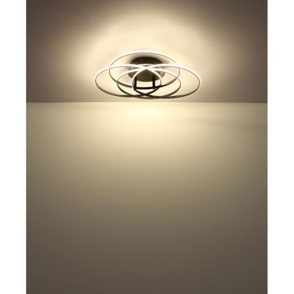 Globo - LED Griestu lampa LED/55W/230V 4000K d. 51,5 cm melna