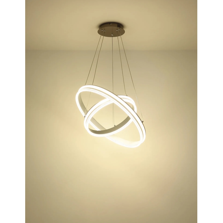 Globo - LED aptumšojama lustra uz kabeļa LED/60W/230V 2700-6000K + tālvadība