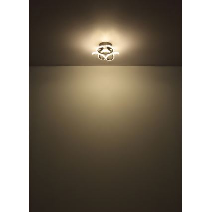 Globo - LED Griestu lampa LED/24W/230V 2700/4000/6000K d. 26 cm melna