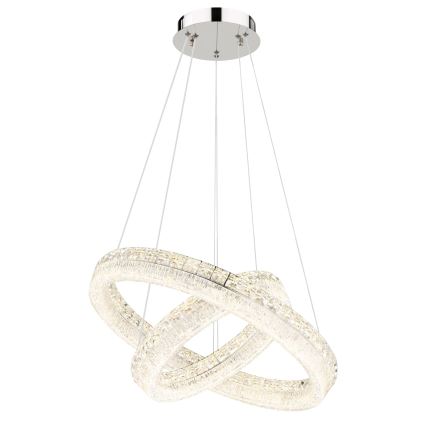 Globo - LED regulējama pakaramā lampa ar vadu LED/60W/230V 2700-6000K caurspīdīga + ar tālvadību
