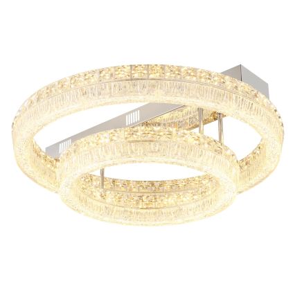Globo - LED aptumšojams griestu gaismeklis LED/60W/230V 2700-6000K caurspīdīgs + tālvadības pults