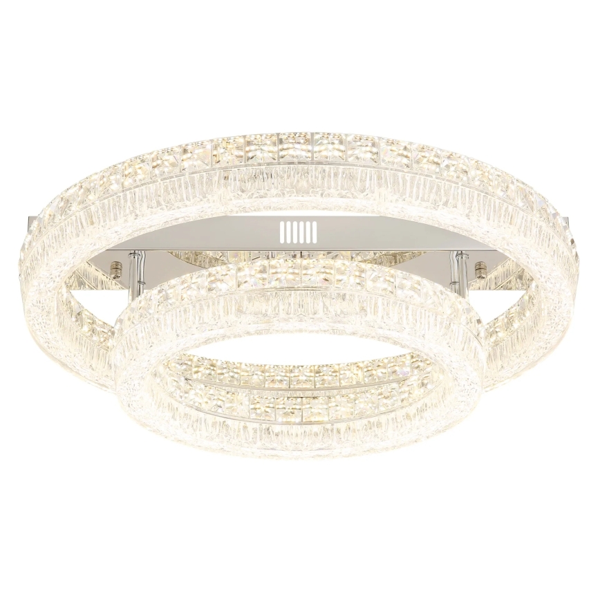 Globo - LED aptumšojams griestu gaismeklis LED/60W/230V 2700-6000K caurspīdīgs + tālvadības pults