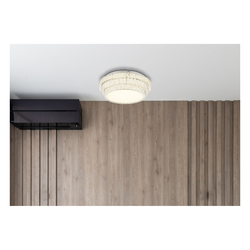 Globo - LED regulējams griestu gaismeklis LED/48W/230V 2700-6000K diam. 50 cm balts + tālvadības pults