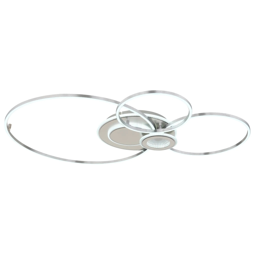 Globo - LED regulējama griestu lampa LED/36W/230V 2700-6000K sudraba + tālvadības pults