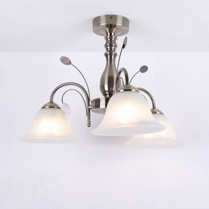 Globo - Griestu gaismeklis 3xE27/60W/230V